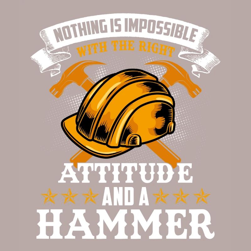 construction worker hammer