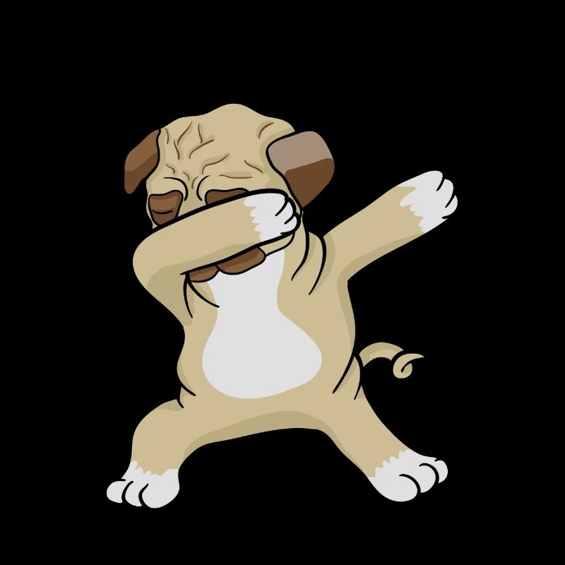 Pug Dab - Dabbing pug