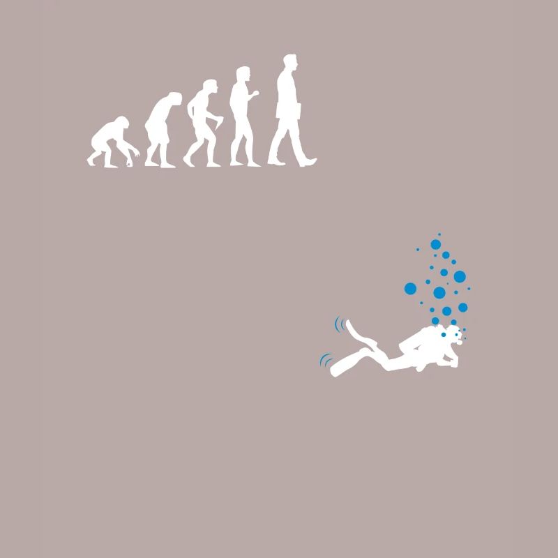 Diving Shirt Evolution Diver Gift Funny