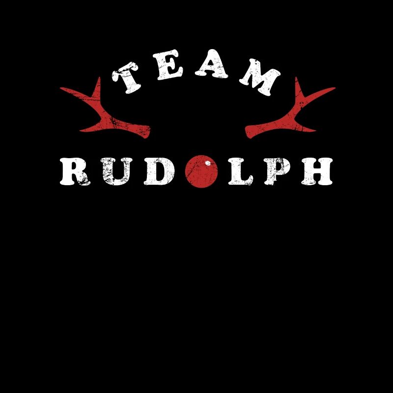 Team Rudolph Weihnachtsfeier Gruppenshirt