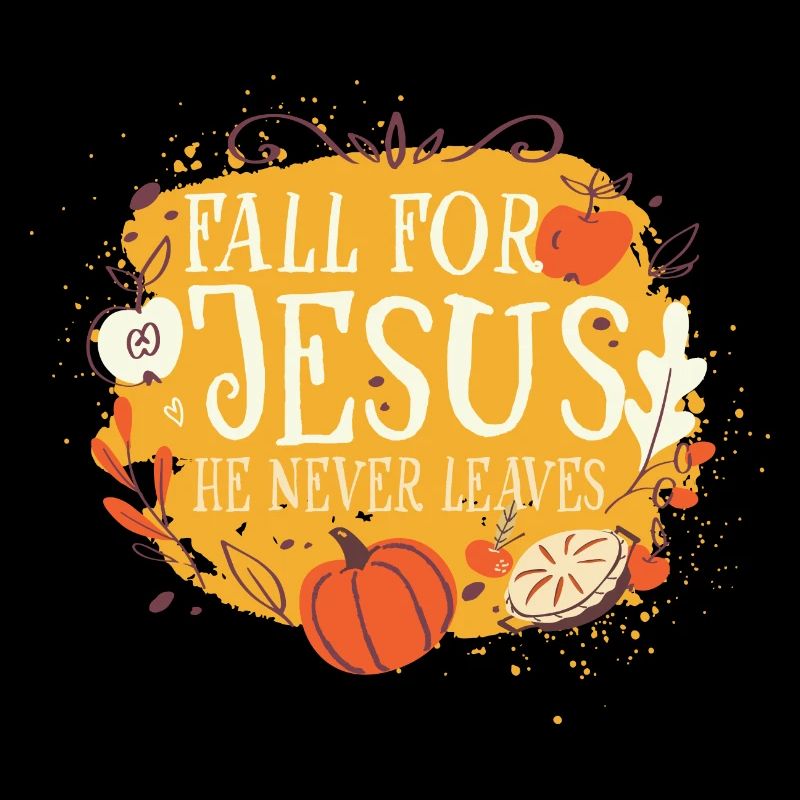 Religious Christian Believer Fall for Jesus He
