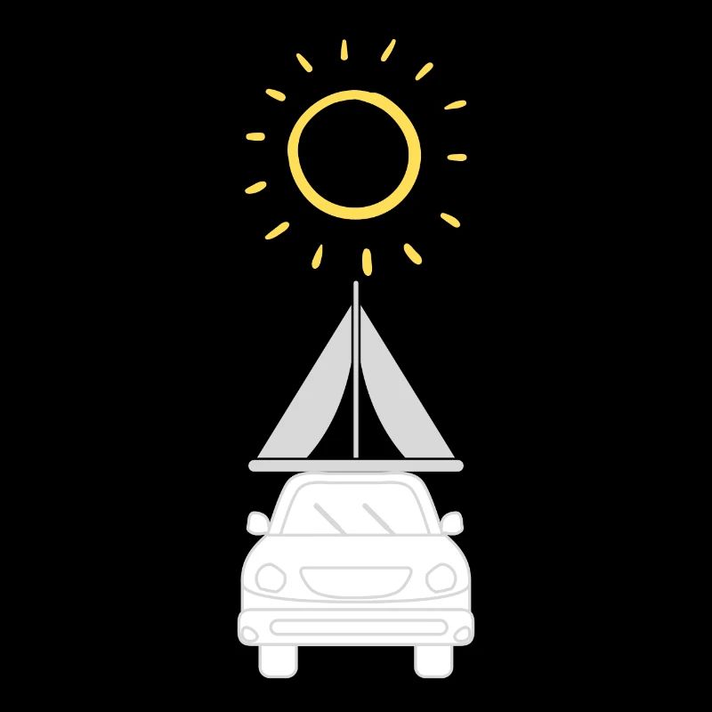 Dachzelt Camping, Sonne