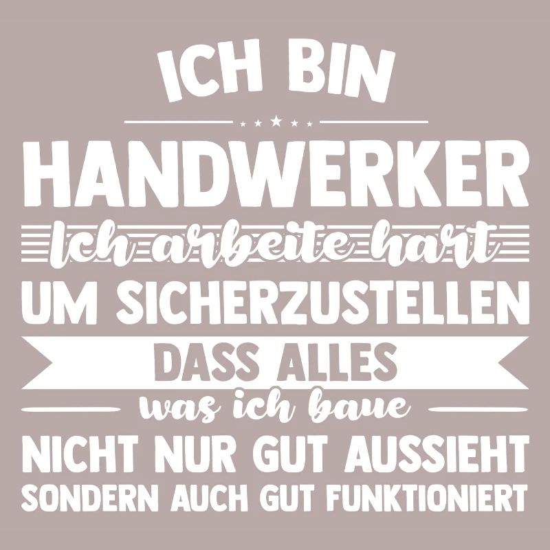 Handwerker Beruf Werkzeug Geschenk