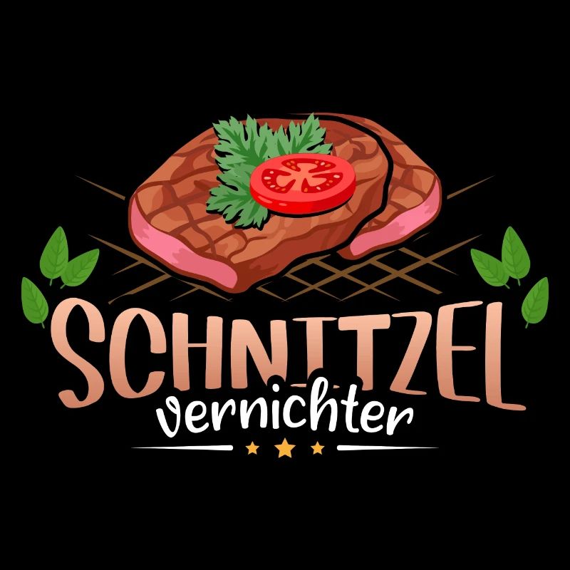 Schnitzel vernichter Fleisch Essen
