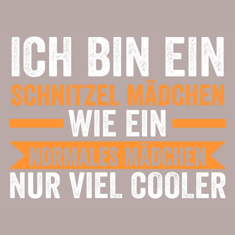 Schnitzel Mädchen Schnitzel Mädchen Geschenk