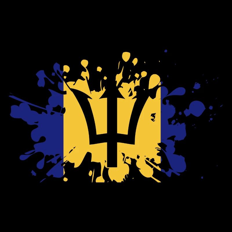 Drapeau de la Barbade Bayan barbadien