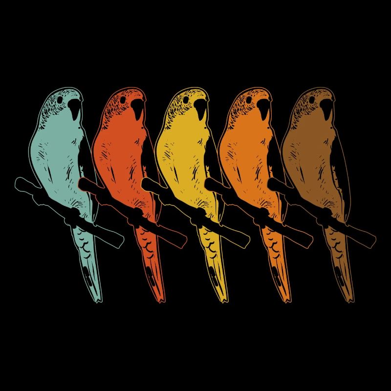 Budgerigar Perruche Oiseau Cadeau pour animaux de compagnie
