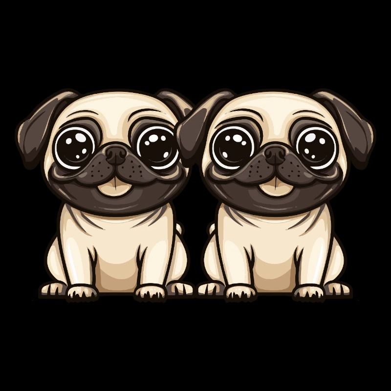 Pug Dog Comic