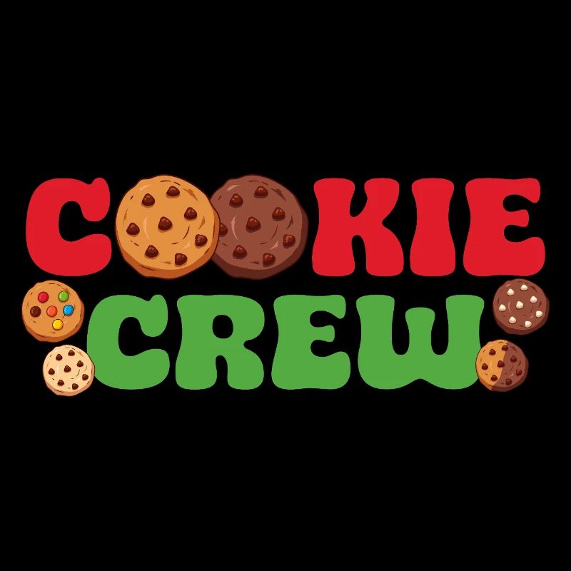 Biscuits au chocolat et aux bonbons Cookie Crew