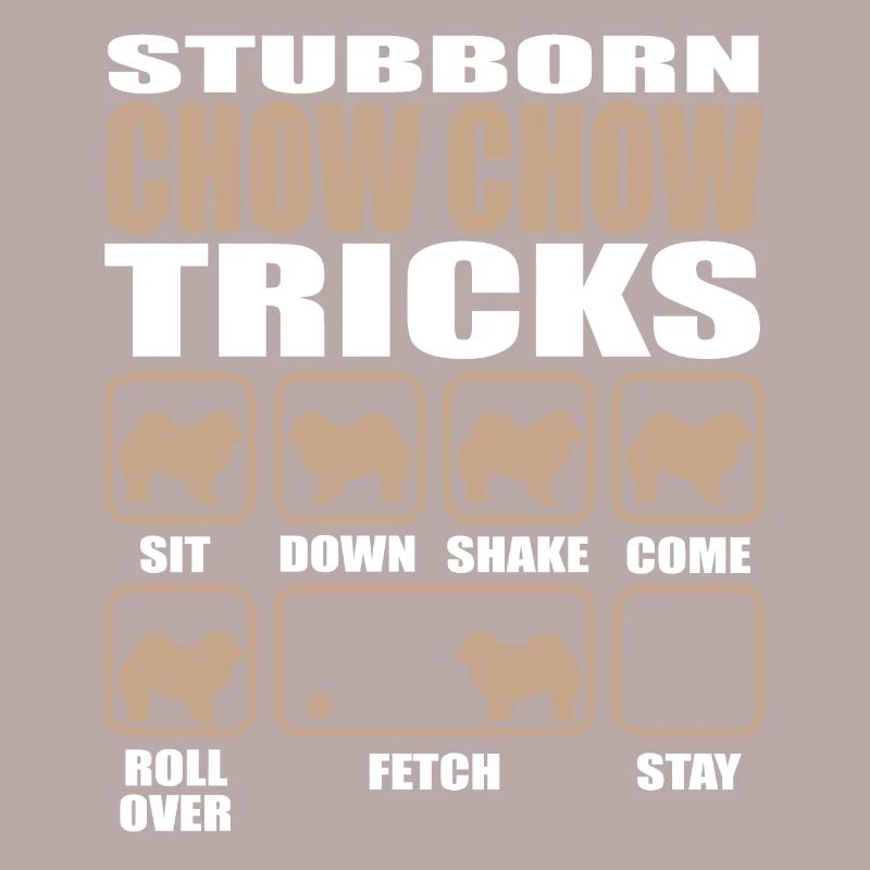 Conception de Chow Chow Stubborn