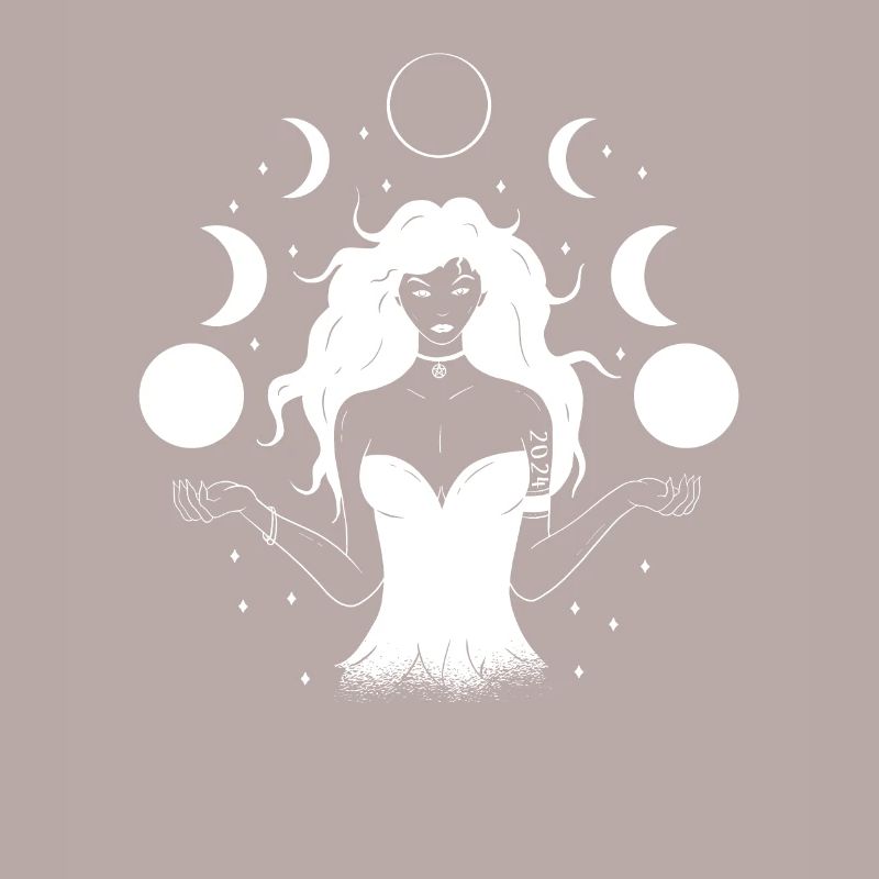 Déesse Eclipse 2024 Blanc