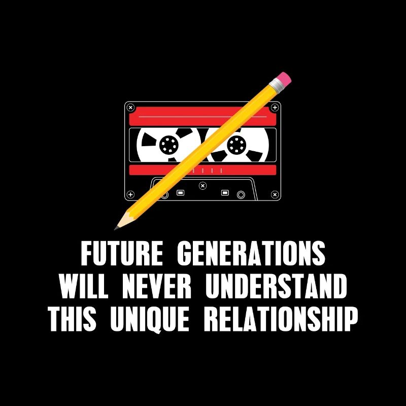 Cassettes and pencil!