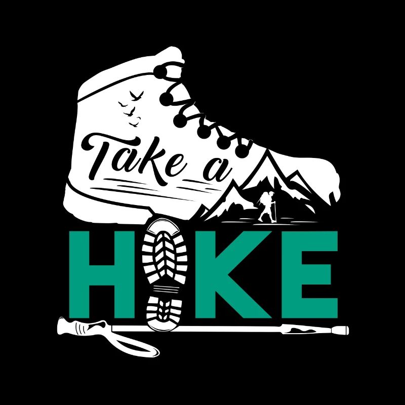 Take a Hike Geschenk Wandern Wanderung Berg