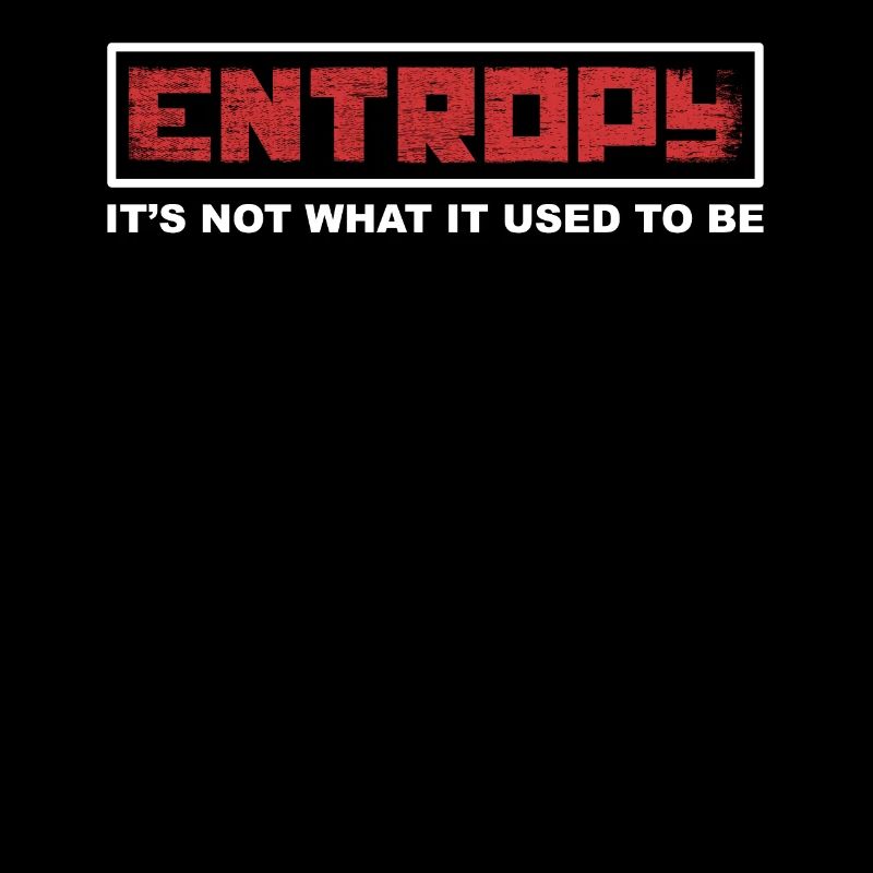 Entropie Kunst Geschenk