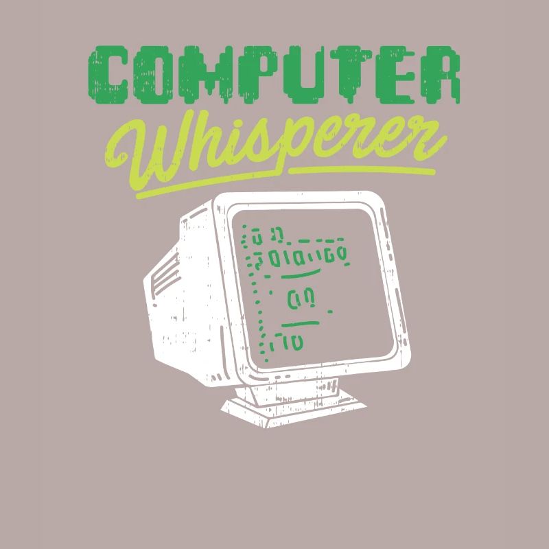 Computer Whisperer Nerd Gamer Programmierer Geek