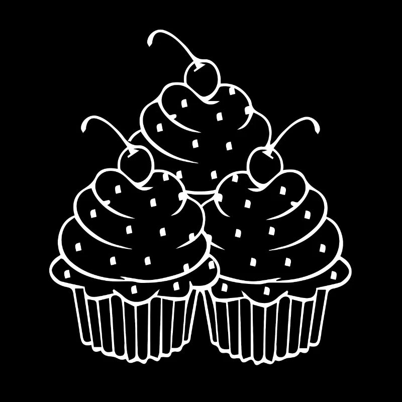 Cupcake tartlets with cherry