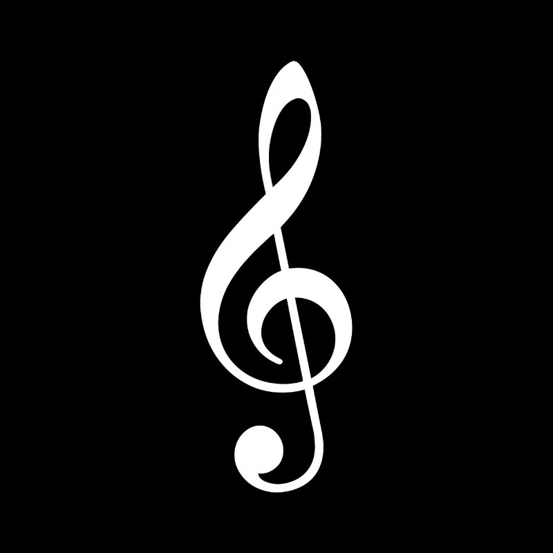 Notenschlüssel / Note / Musik