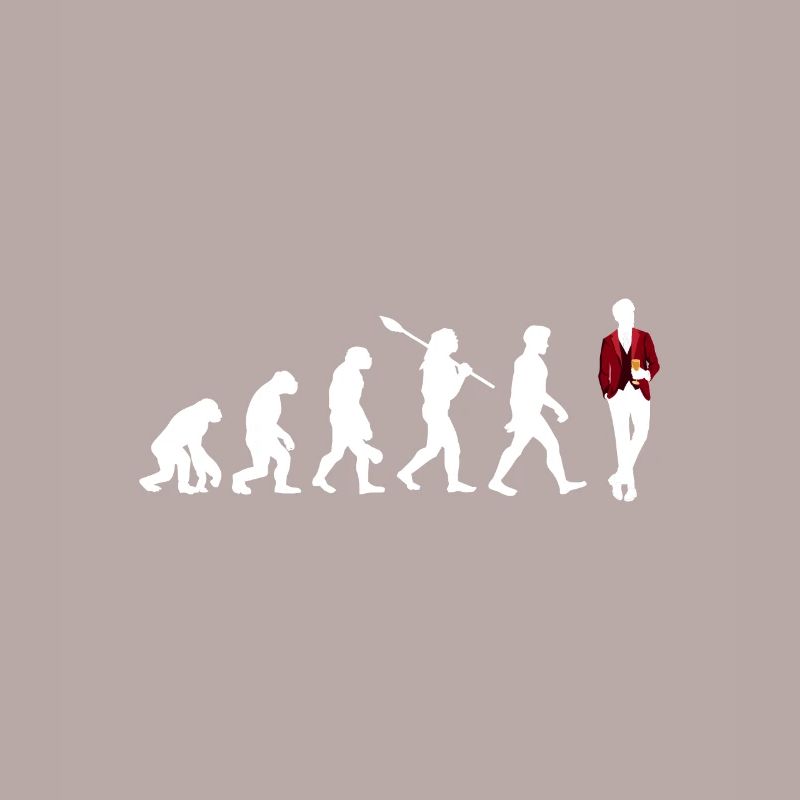 Evolution of the wine drinker