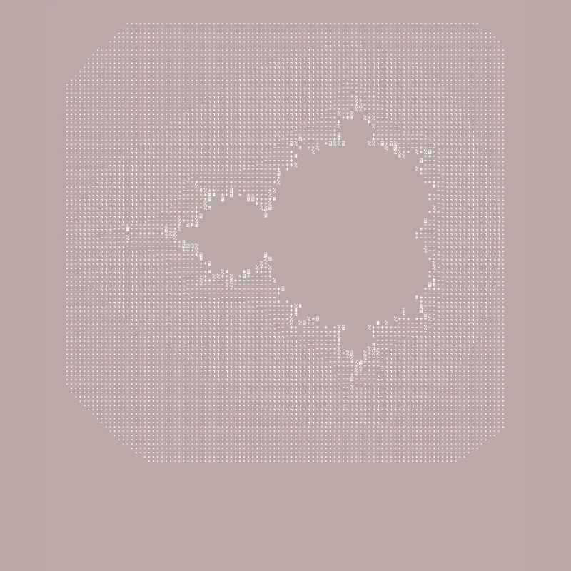 nerd mandelbrot ascii code programmeur pc hacker IT