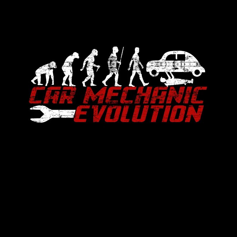 Auto-Mechaniker-Evolution