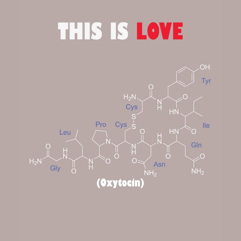 C’est la molécule d’ocytocine d’amour