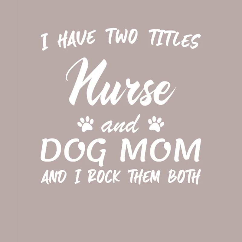 Krankenschwester Hund Mutter, Krankenschwester, für Krankenschwester, Mutter Krankenschwester Geschenk,