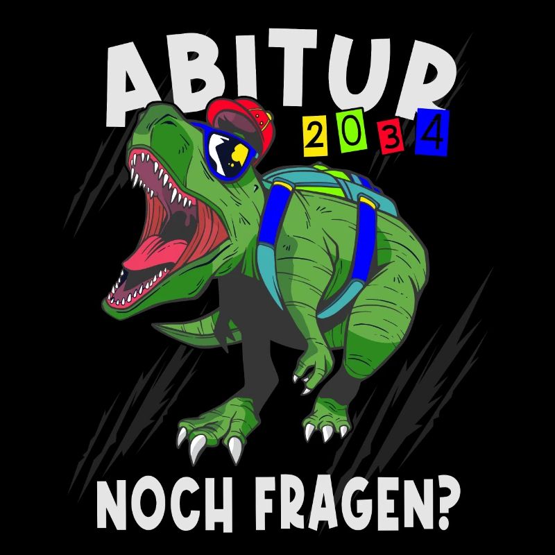 Einschulung Dinosaurier Abi 2034