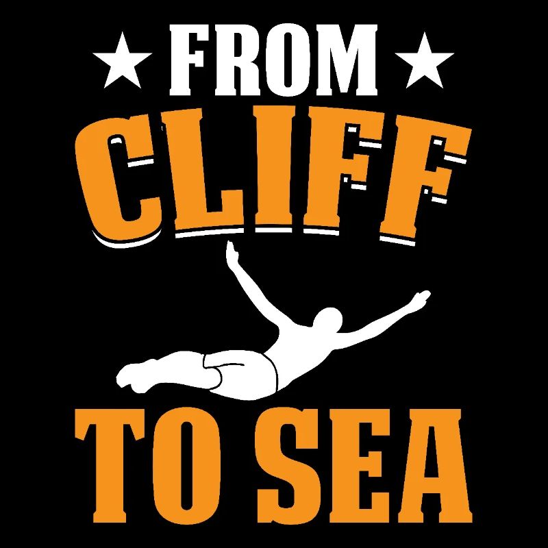 Diver Diving Cliff Diver