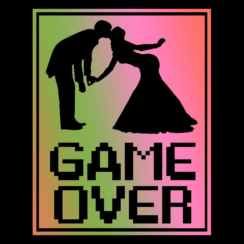 Wedding - game over. The game is over.