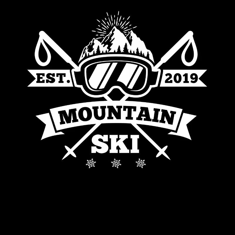 Ski Team Logo Est. 2019
