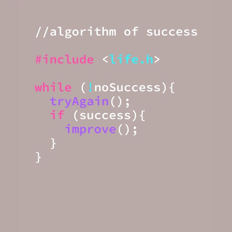 Algorithmus Erfolg Programmierer Programmcode