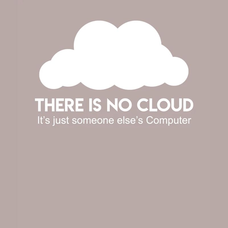 Serveur Cloud Proverbe Informaticien Coder