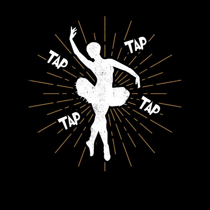 Ballet Ballerine Pole Dancer Line Dance Tap Dance