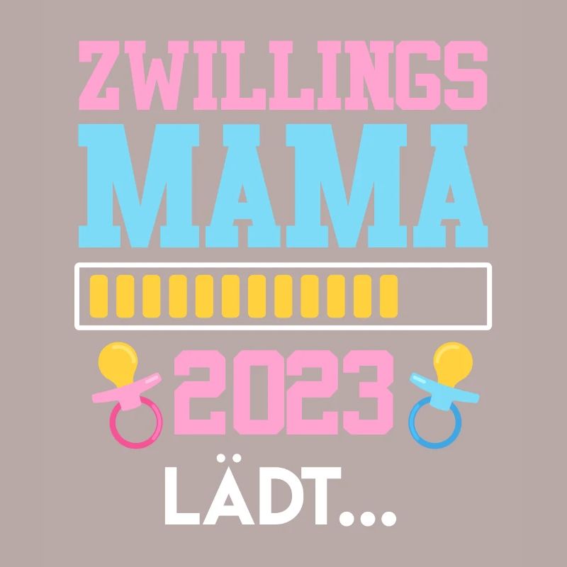 Zwillingsmama 2023 Zwillinge loading Junge Mädchen