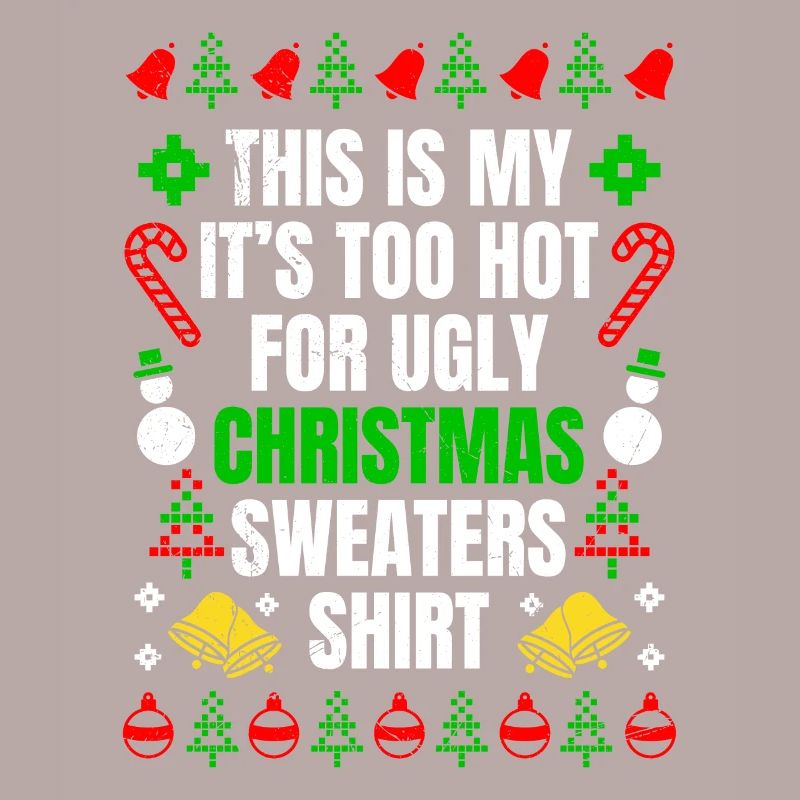 Trop chaud pour les pulls moches Noël