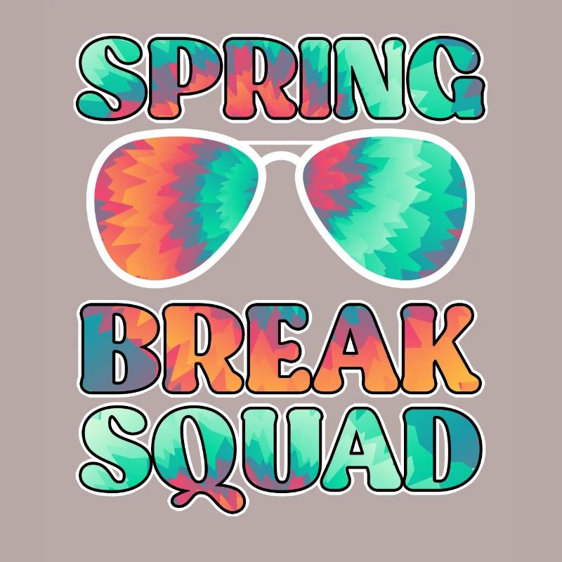 Spring Break Squad Summer Holidays Spring Break
