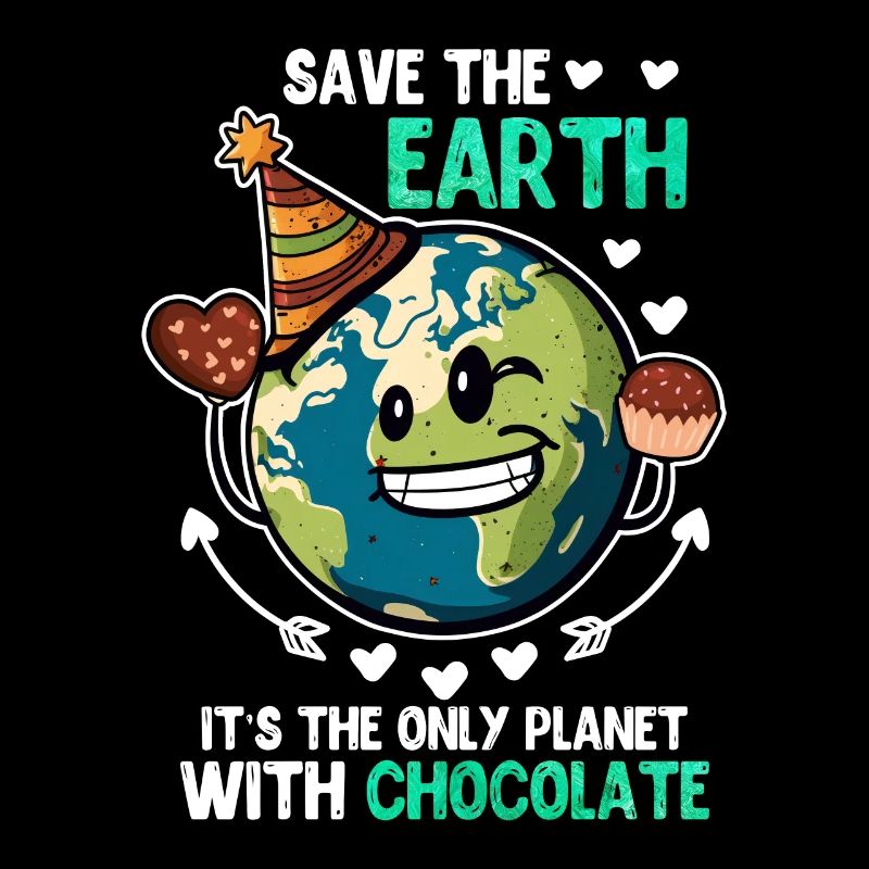 Save the Earth Chocolate Lovers Environmental Protection