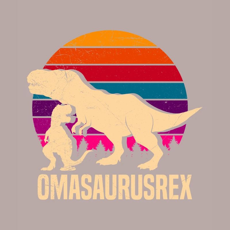 Omasaurus Muttertag Großmutter Dinosaurier
