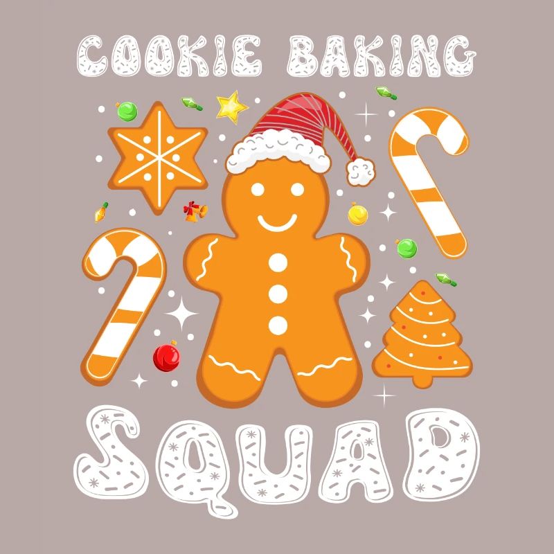 Gingerbread Biscuits Cookie Baking Squad Christmas