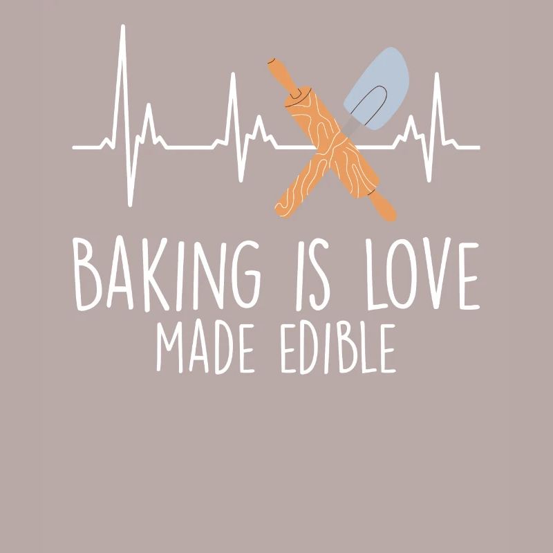 Baking is Love Konditorin Bäckerin Backliebe