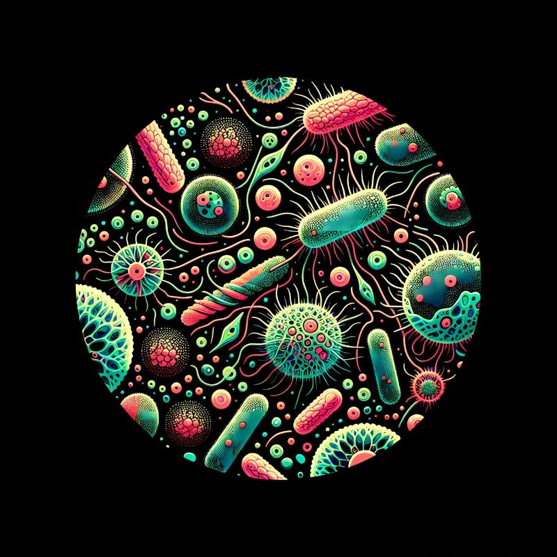 Microscopic world of microbes