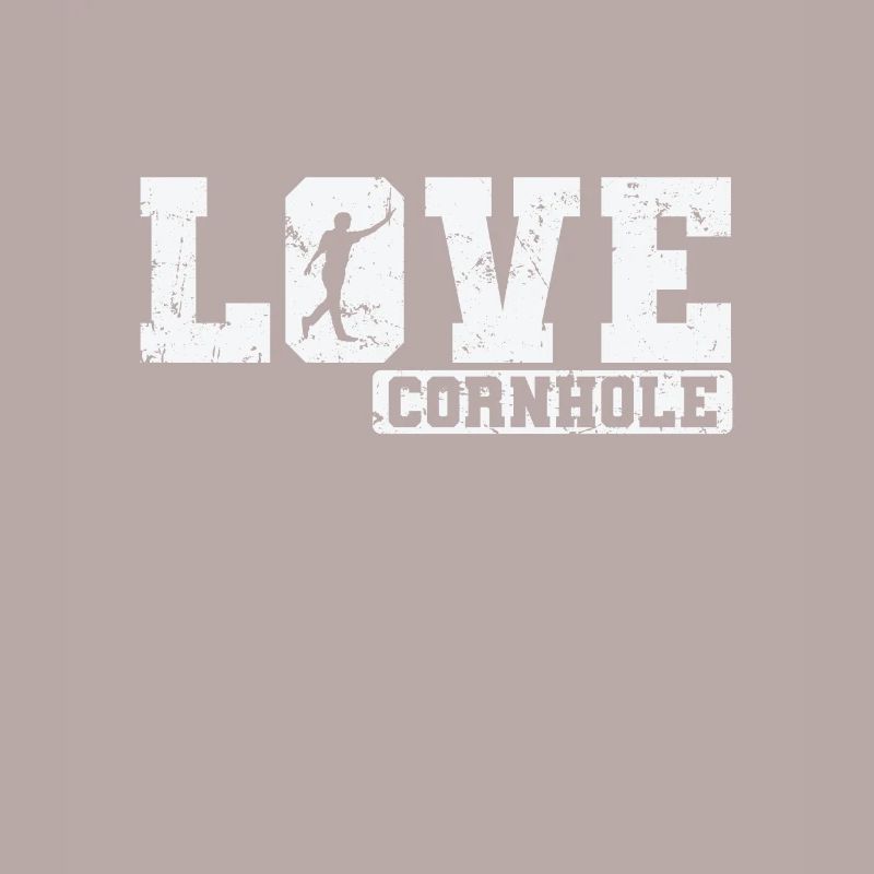 Love Cornhole Game Hobby