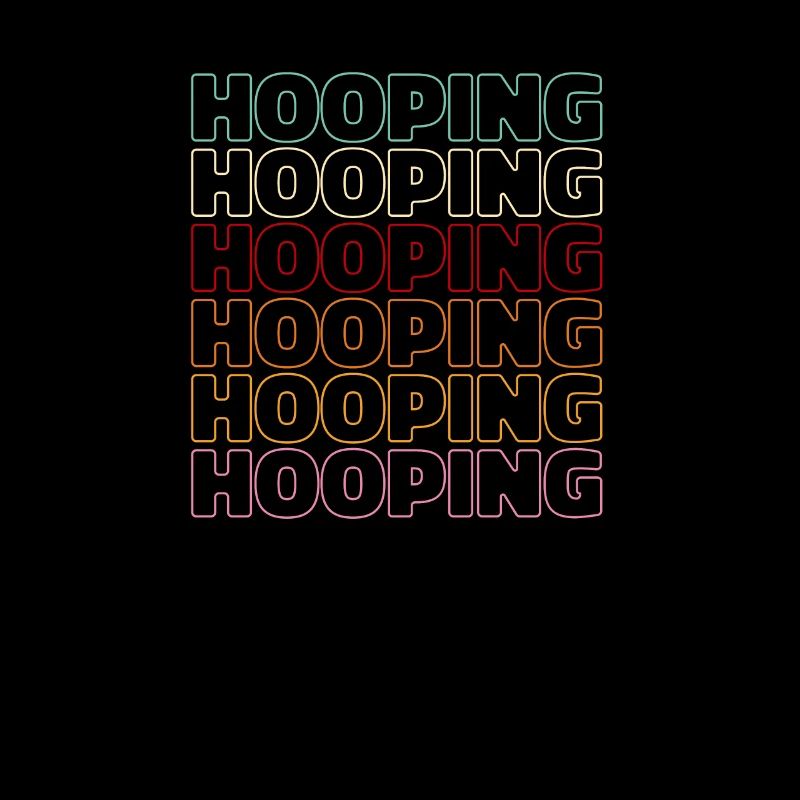 Retro Vintage Hooping Hooping Hula Hoops