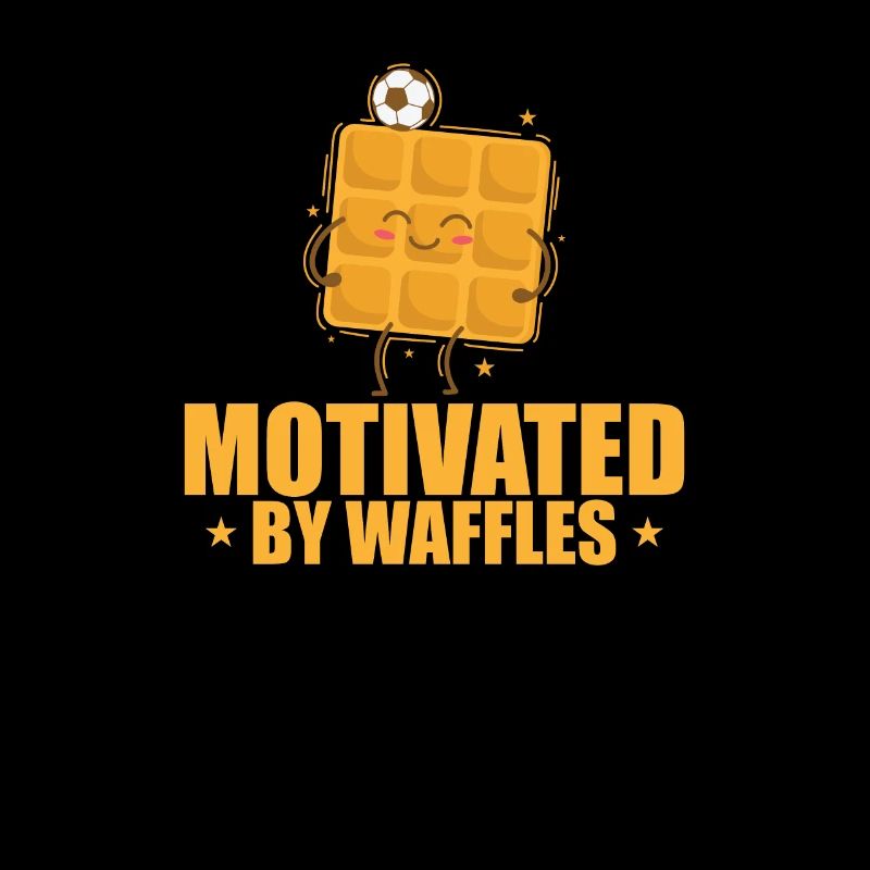 Motivated by Waffles Dough Pastry Snack