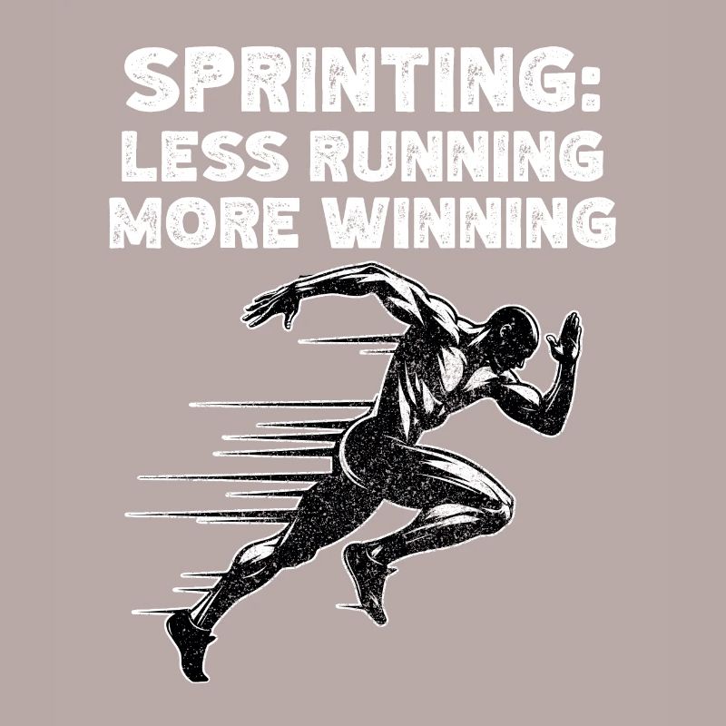 Bahnläufer Sprinter Sprint 100m Sprinter