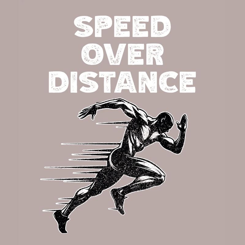 Bahnläufer Sprinter Sprint 100m Sprinter