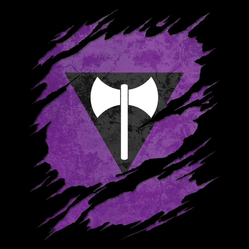 Lesben Labrys Pride Flag Ripped Reveal
