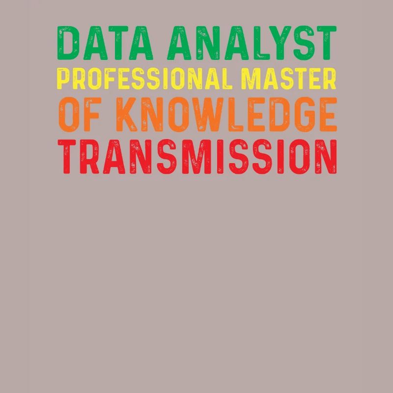 Great quote from a data analyst