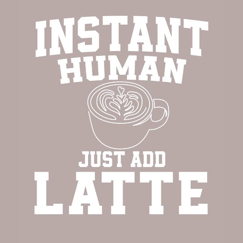 Instant Human ajoute simplement Latte