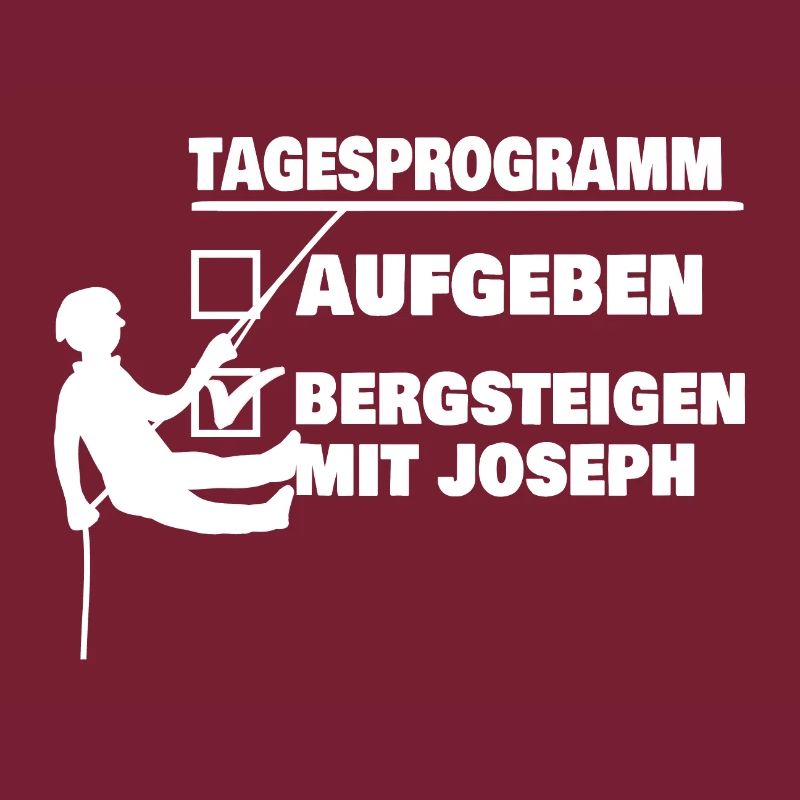 Berg mit joseph oder aufgeben